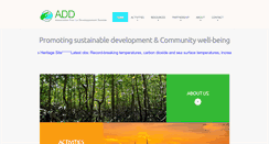 Desktop Screenshot of addmauritius.org